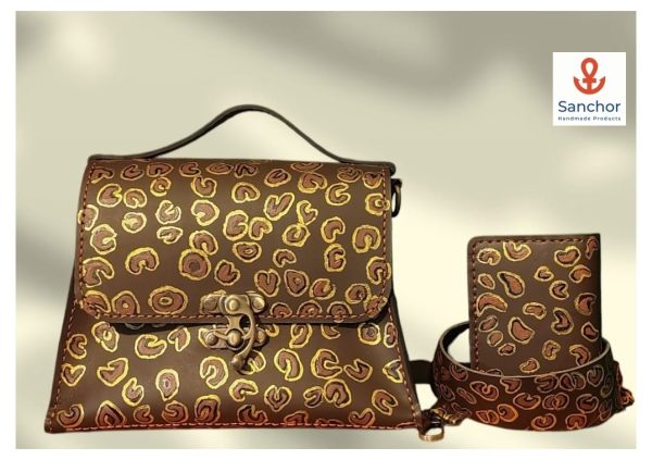 Patterned Statement Handbag